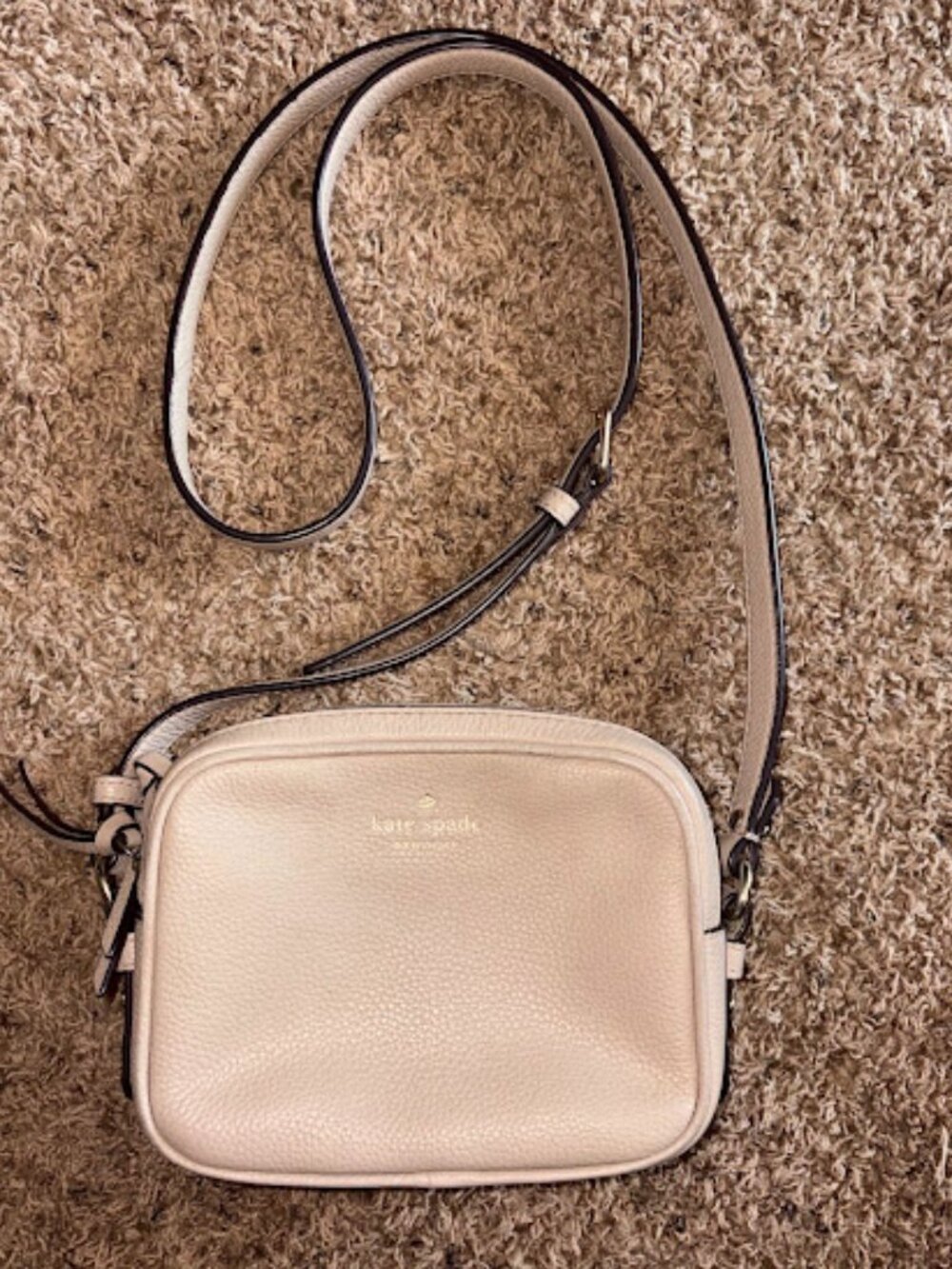 Kate Spade Mulberry Street Pyper Crossbody - Tan/Taupe